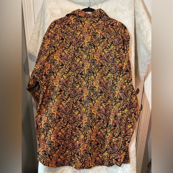 Cremieux Paisley Button-Up Shirt - Picture 3 of 4